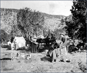 Camp. Courtesy Denver Public Library, Western History Collection, X-21030.