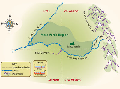 Mesa Verde region.